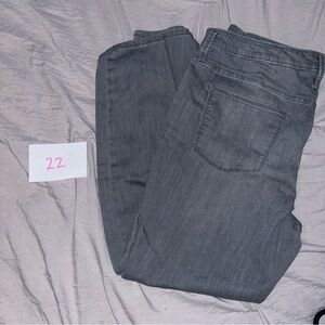 Size 14 Light Grey Jeans